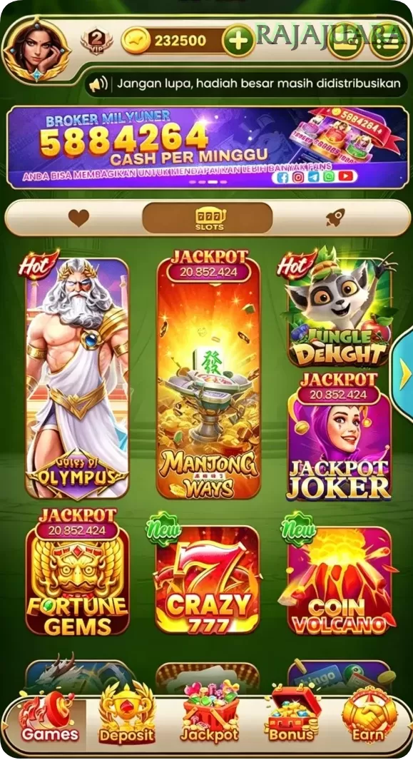 Screenshot rinduslot nomor 1